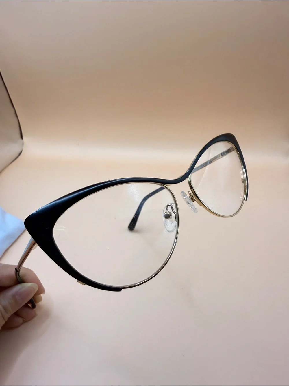 Zeelool black Cat-Eye Women's Eyeglasses Frame, no prescription